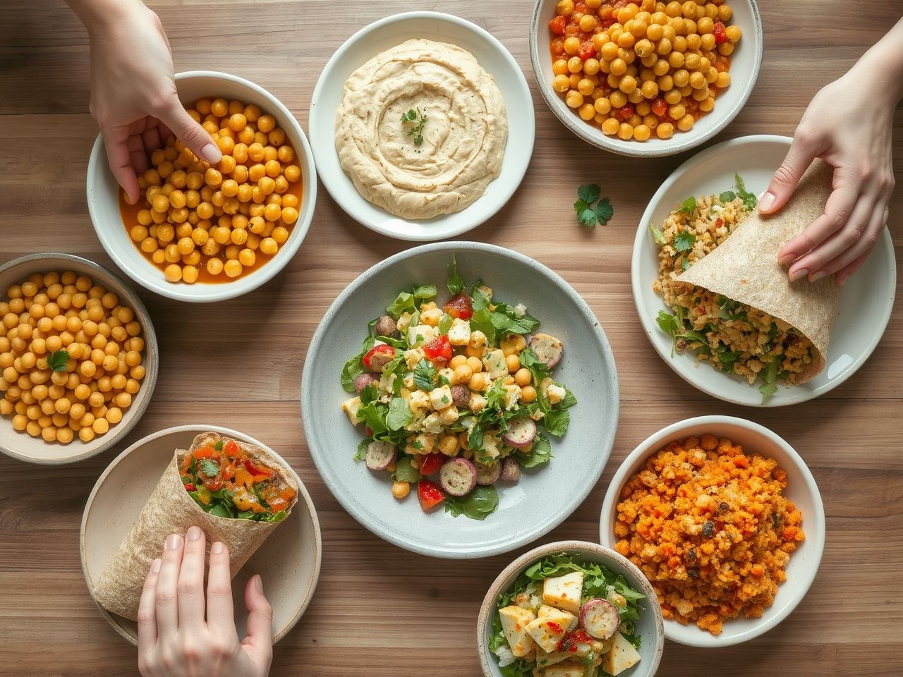 A csicseriborsó kiváló fehérjeforrás vegán és gluténmentes étrendben.