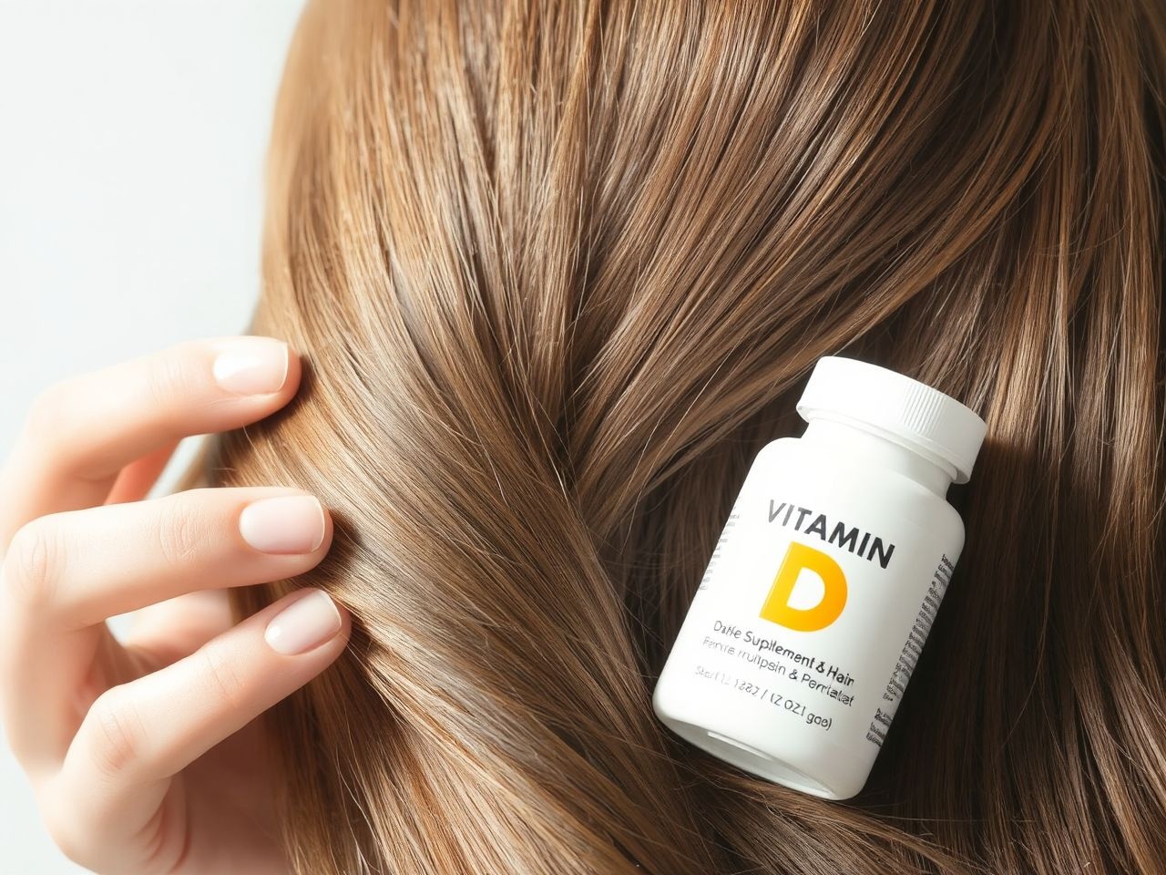 A D-vitamin hiánya fokozza a hajhullást és gyengíti a hajhagymákat.