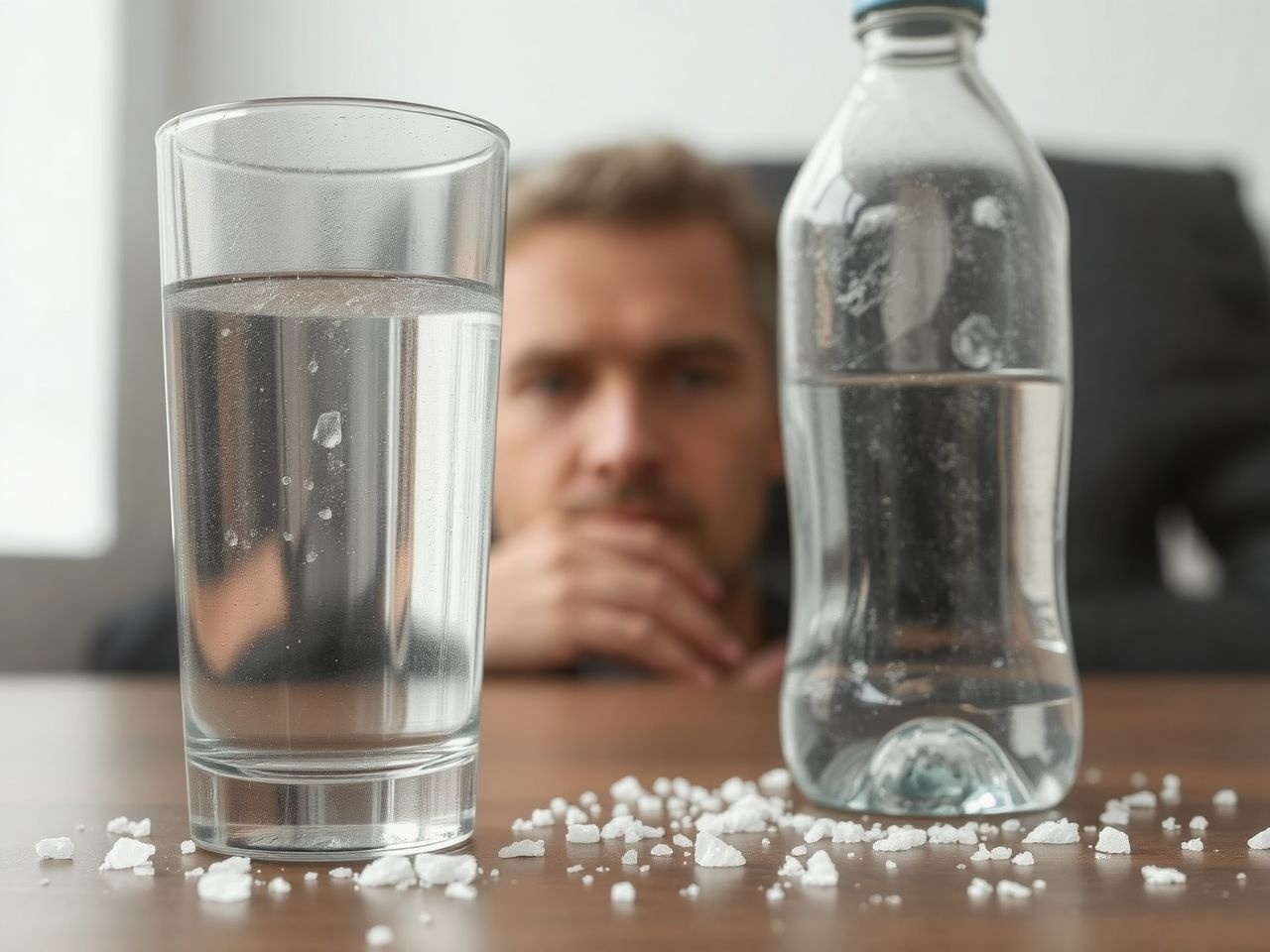 A dehidratáció súlyosbíthatja az alkohol miatti elektrolit-egyensúly zavart.