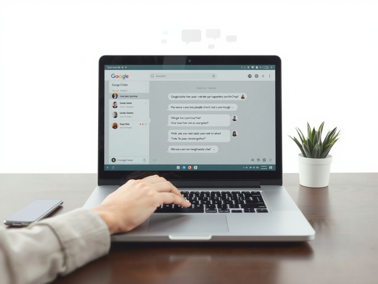 A Google Chat integrálja a munkacsoportok hatékony együttműködését.