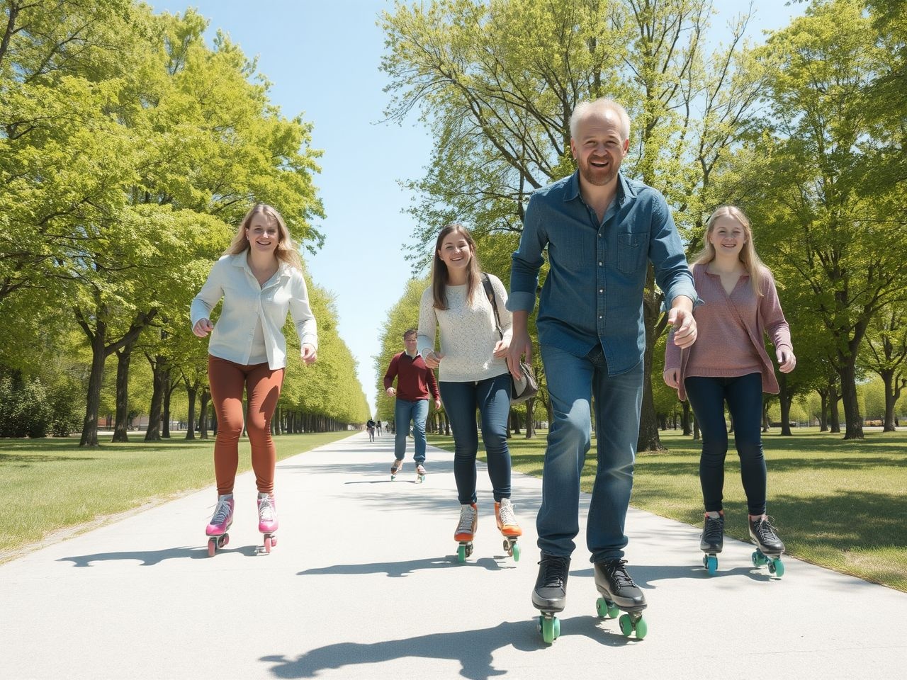 A görkorcsolya erősíti a közösségi kapcsolatokat és az örömöt.