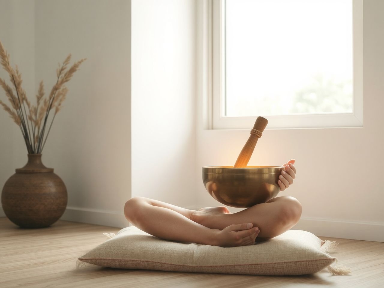 A hangtál rezgései elősegítik a mély relaxációt és stresszoldást.