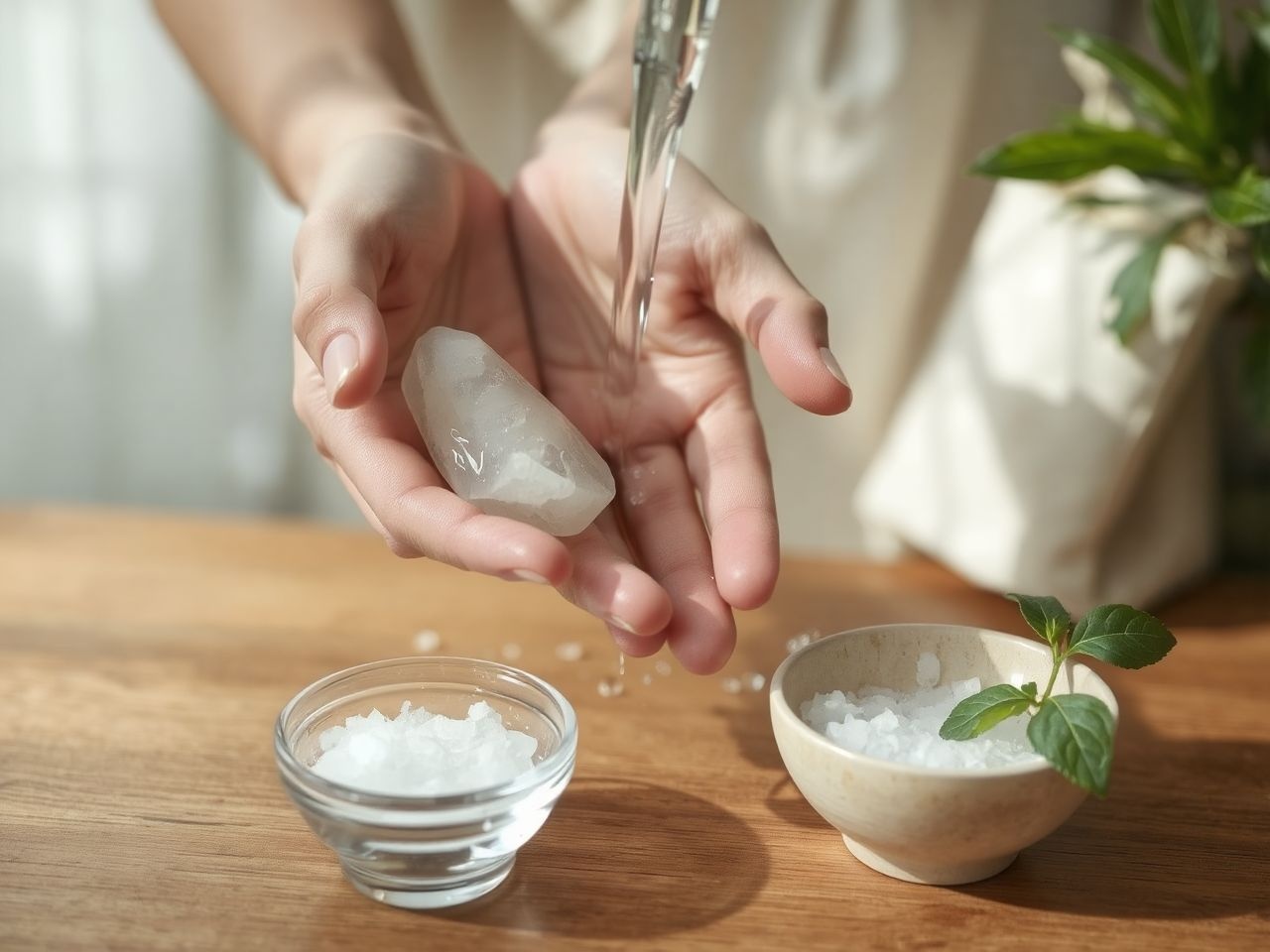 A holdkő tisztítása holdfényben erősíti spirituális energiáit.