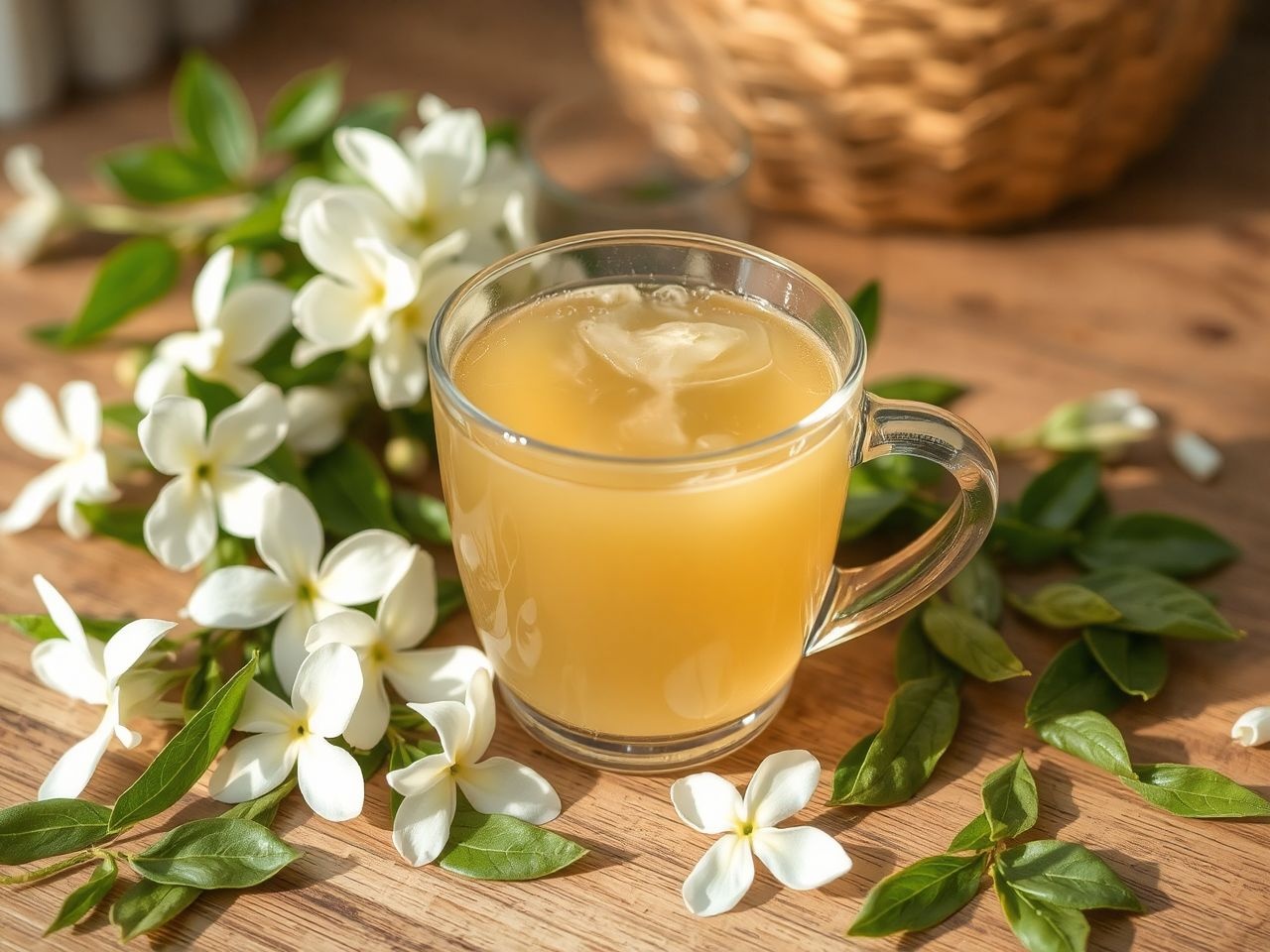 A jázmin tea csökkenti a stresszt és erősíti az immunrendszert.