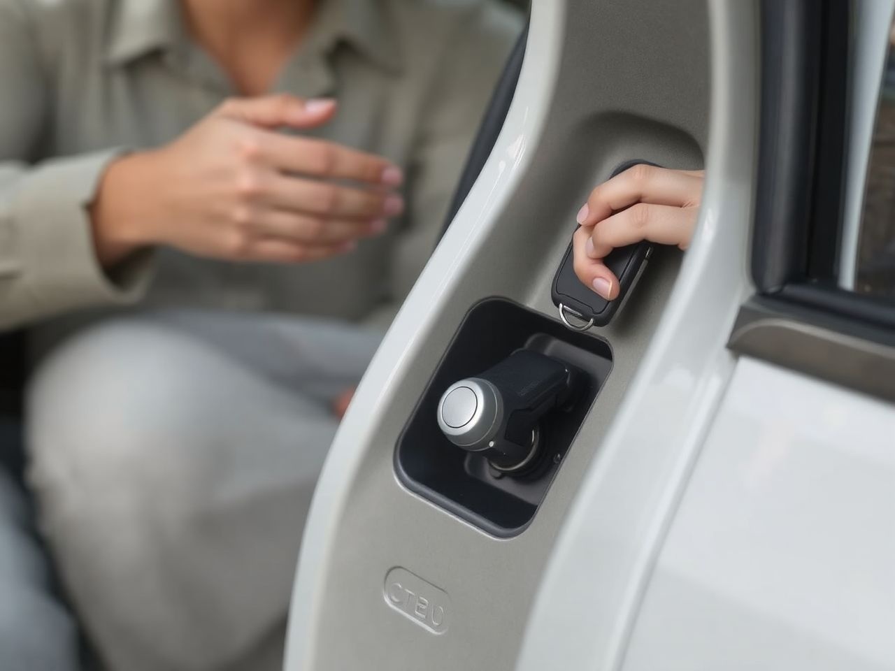 A központi zár motor gyors és biztonságos autózárást garantál.