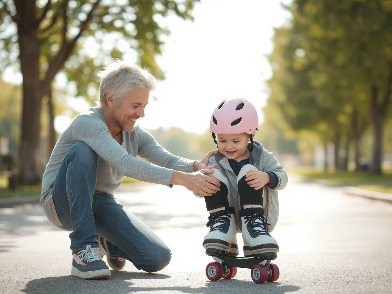 A jól illeszkedő görkorcsolya csökkenti a sérülésveszélyt kezdőknek.