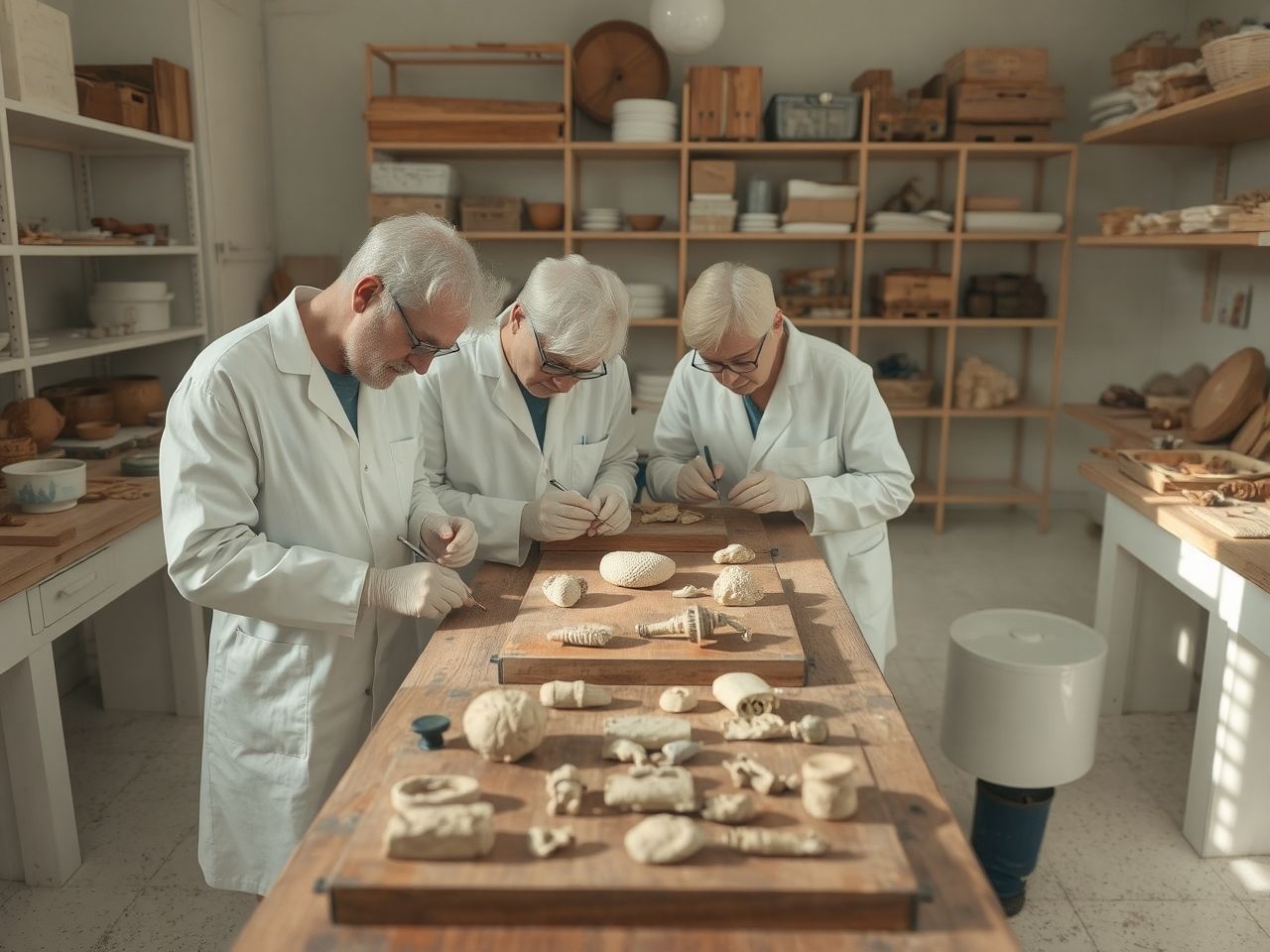 Az Északi-Tár restaurátorai kivételesen őrzik műkincseinket.