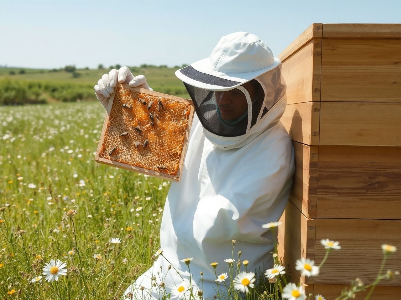 A fenntartható méhészet védi a méhek természetes élőhelyét.