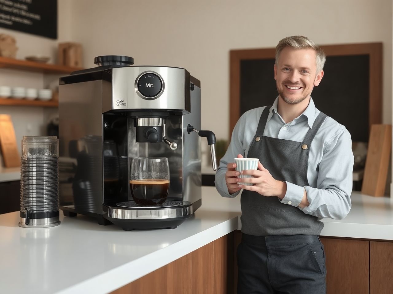 A Mr. Coffee Café Barista hosszú távú elégedettséget garantál.