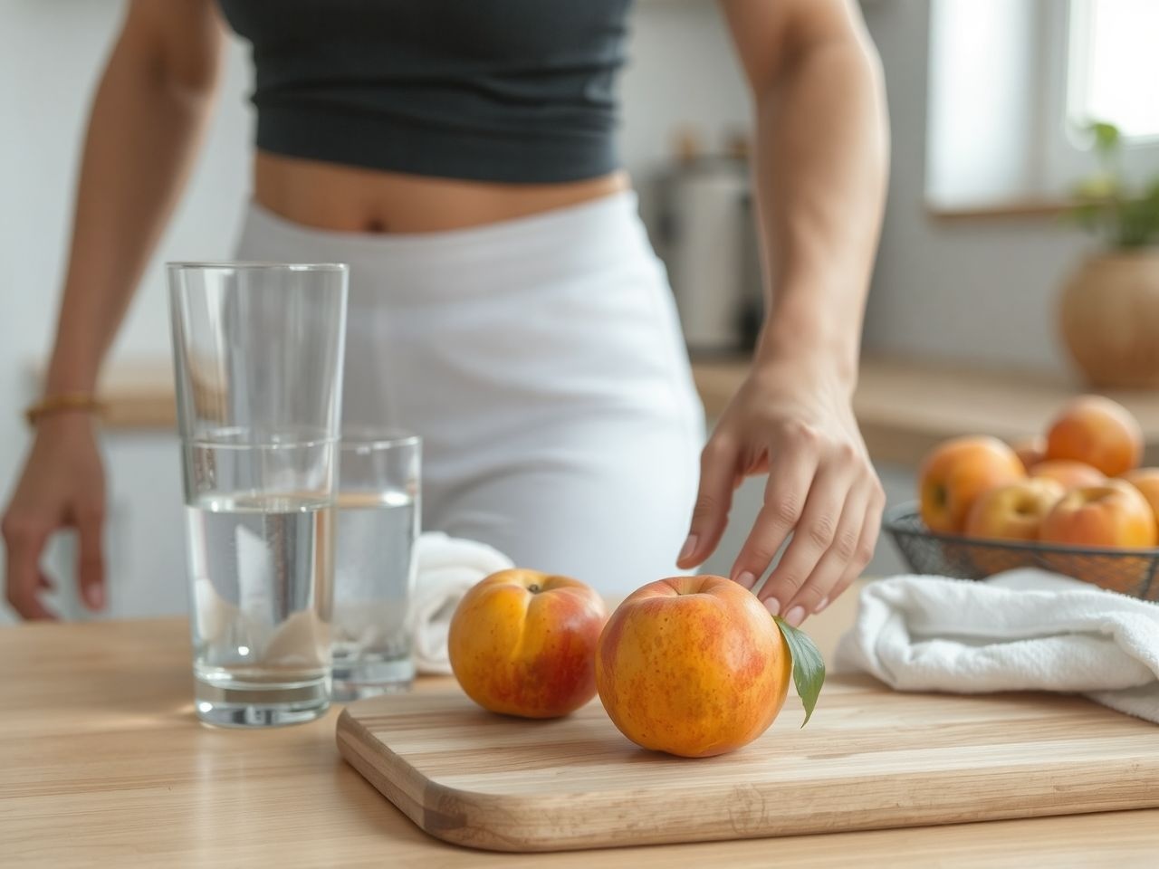 A nektarin gyors energiát és antioxidánsokat biztosít sportolóknak.