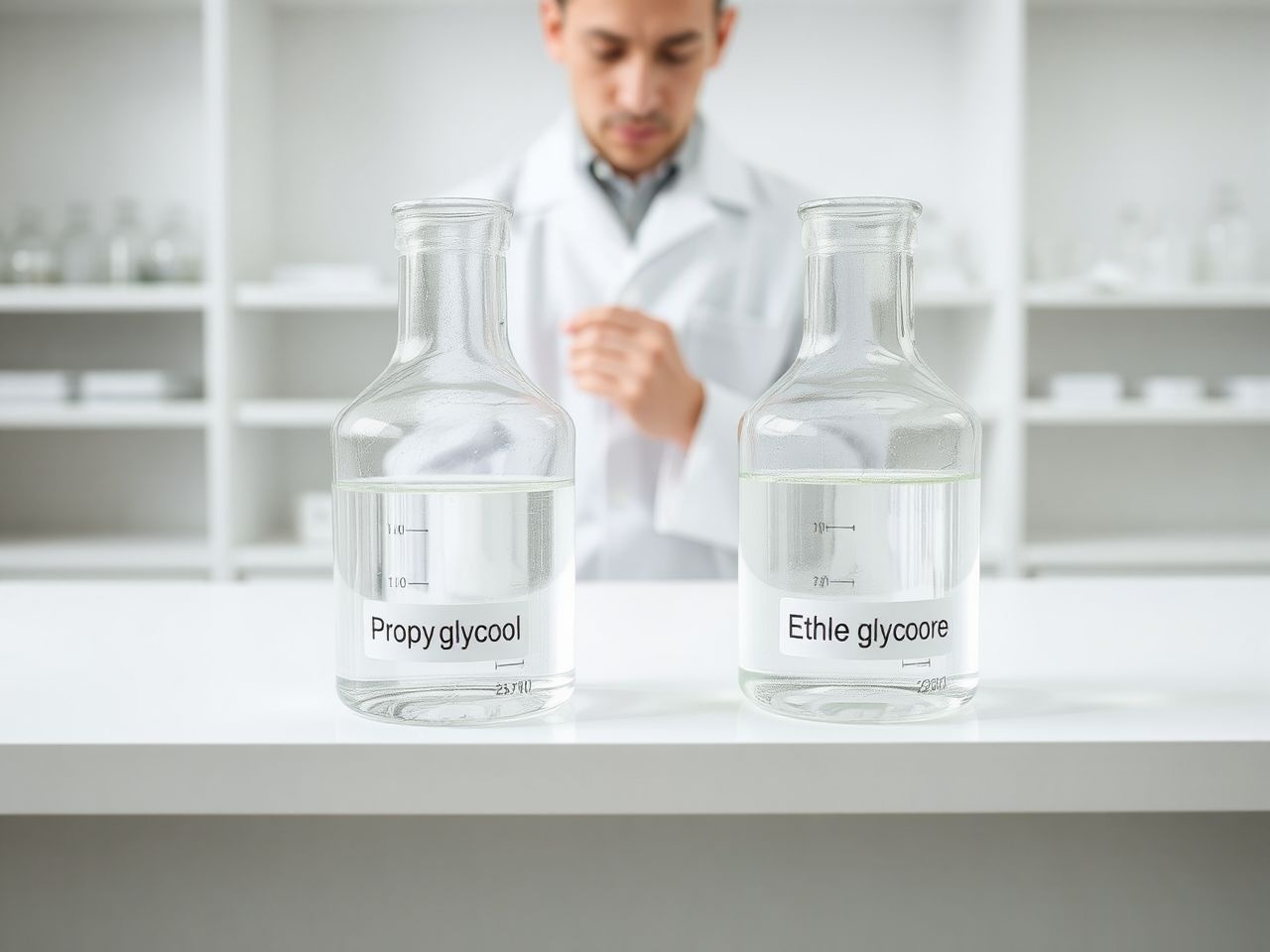 A propilén-glikol kevésbé mérgező, mint az etilénglikol.