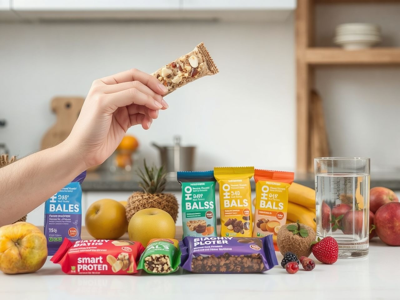 A protein szeletek fenntartható összetevőkkel forradalmasítják a táplálkozást.