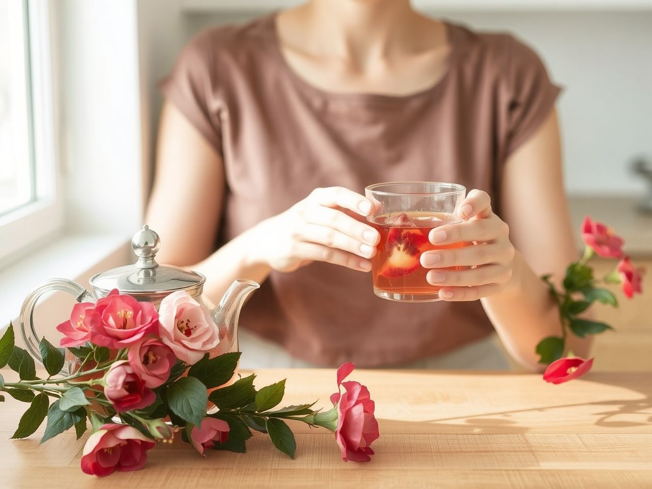 A rózsa és hibiszkusz tea harmonizálja az immunrendszert.