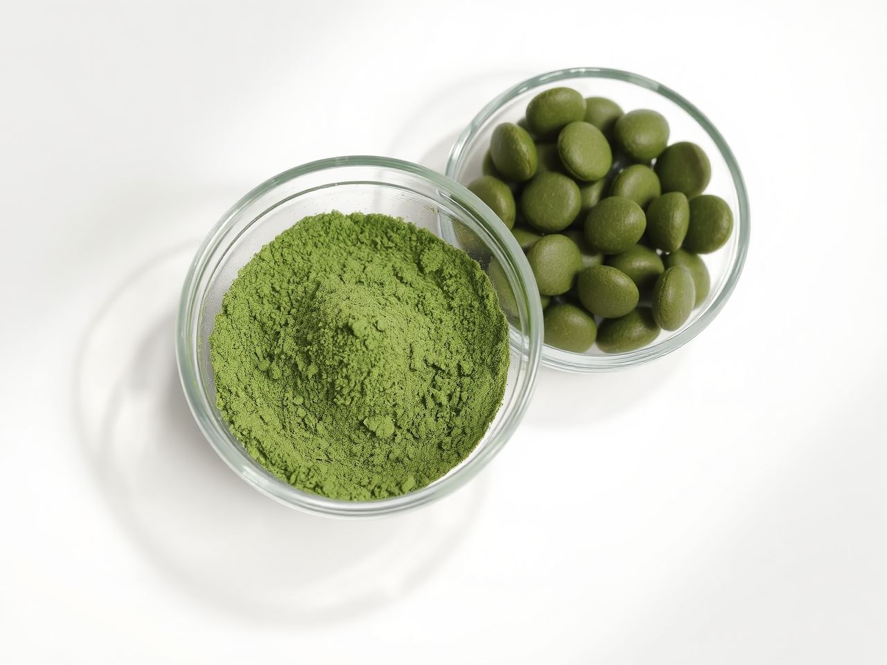 A spirulina több fehérjét tartalmaz, míg a chlorella méregtelenít.