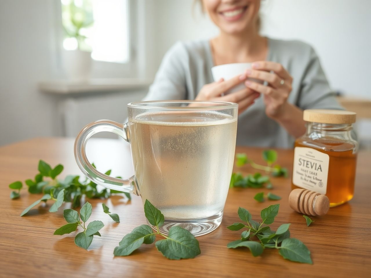 A stevia tea természetes antioxidánsokat tartalmaz, amelyek elősegítik az immunrendszert.