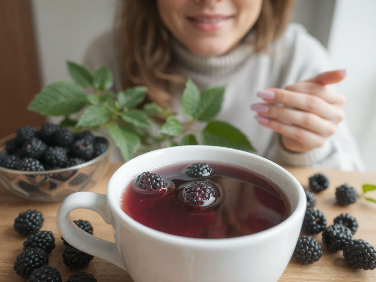 A szeder tea segíti az anyagcserét és az étvágycsökkentést.