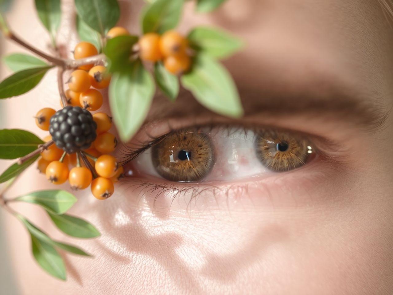 A homoktövis gazdag A- és E-vitaminban a szem egészségéért.