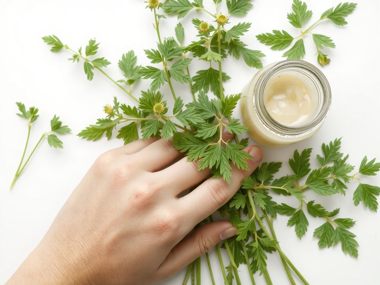 A parlagfű kivonat antibakteriális hatású és gyorsítja a sebgyógyulást.