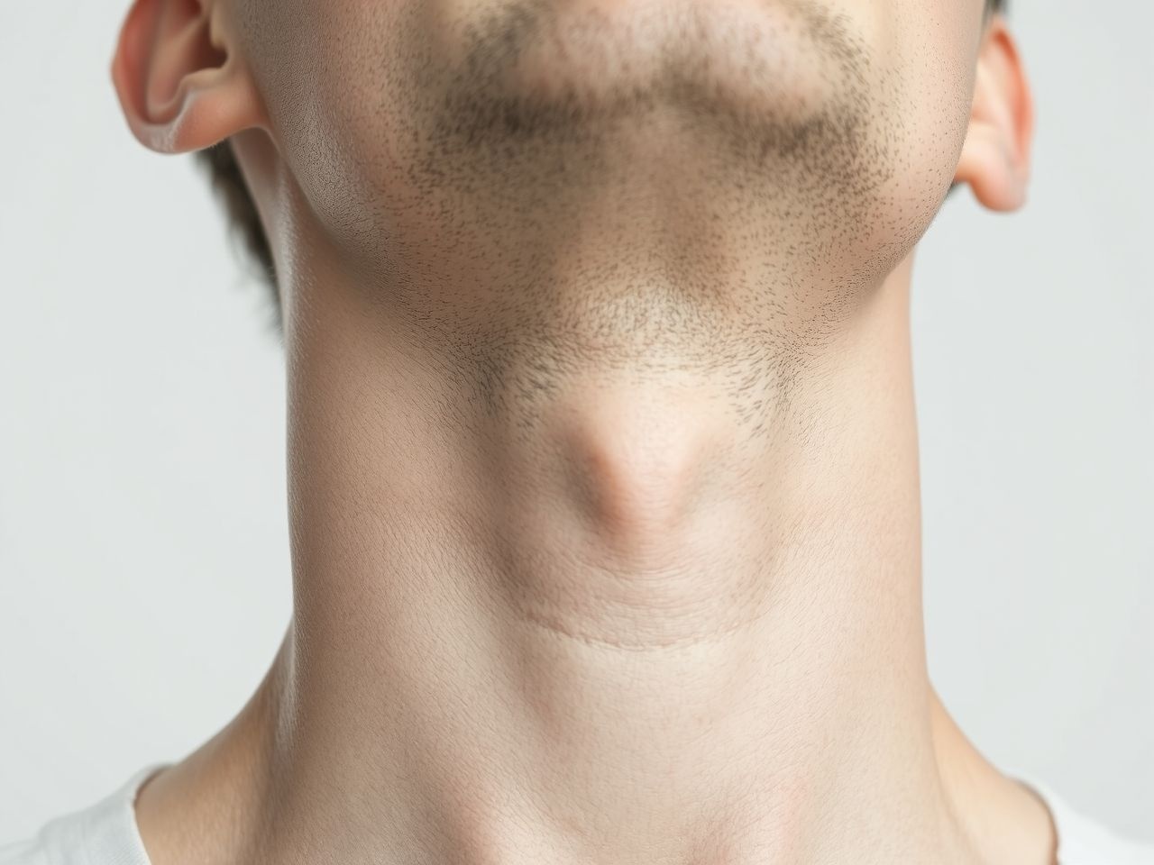 Az ádámcsutka hangszalagokat védi, alakítva a férfi hangot.