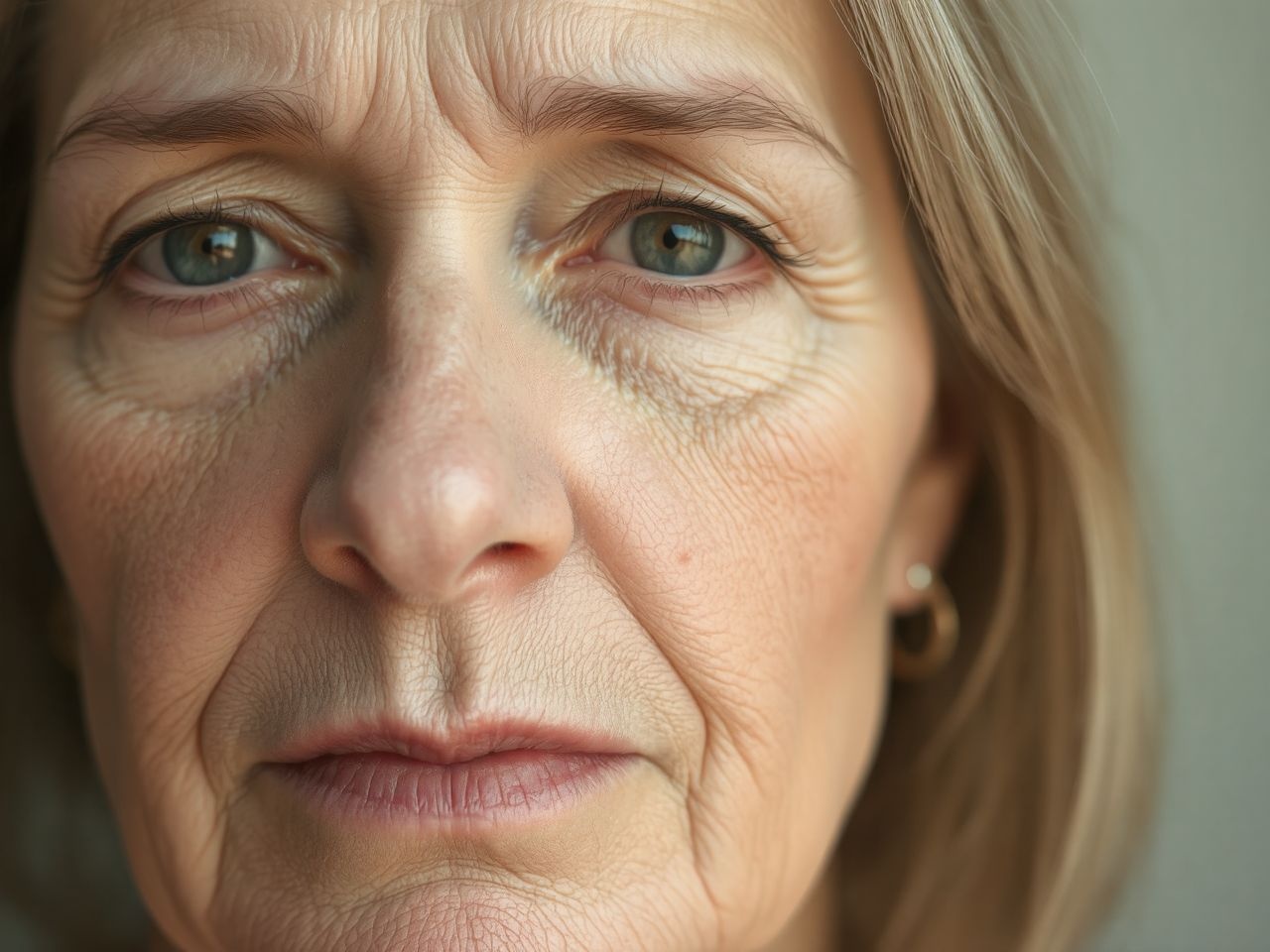 Az elasztin csökkenése ráncok és bőrmegereszkedés okozója.