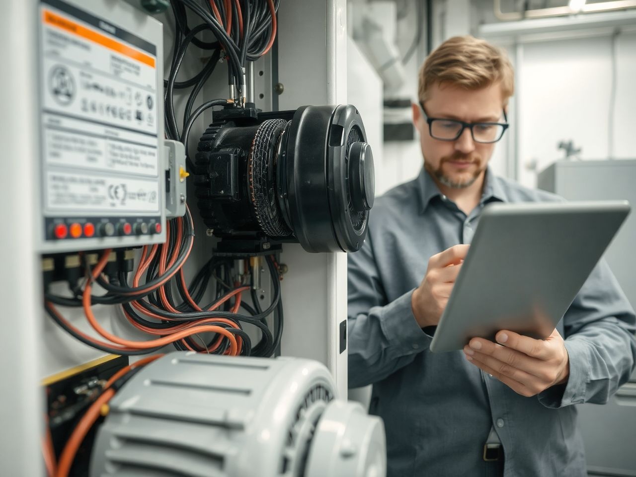 Az elektromotorok vezérlése jelentősen növeli az energiahatékonyságot.