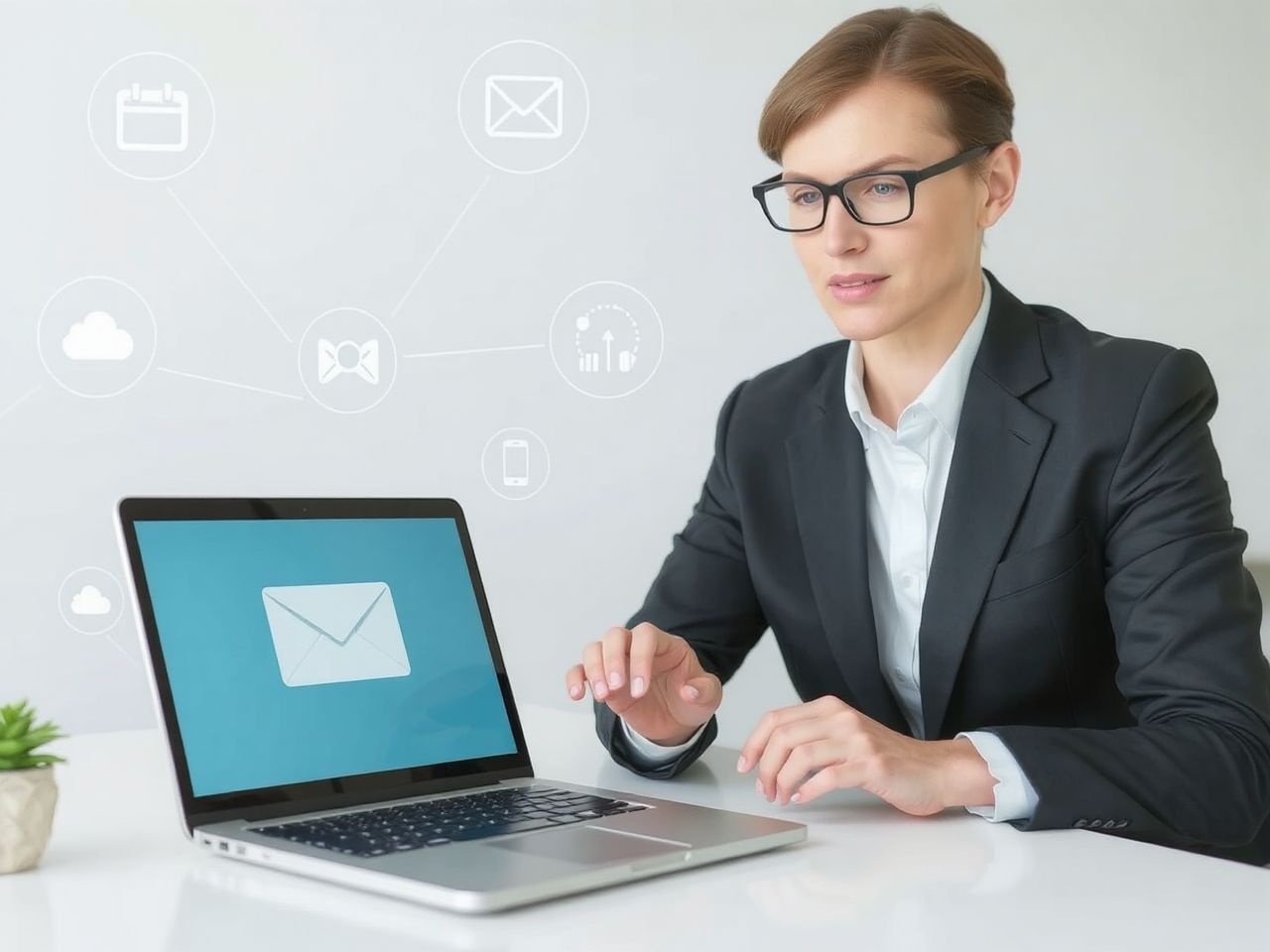 Az e-mail integráció segíti az automatizált és hatékony munkafolyamatokat.