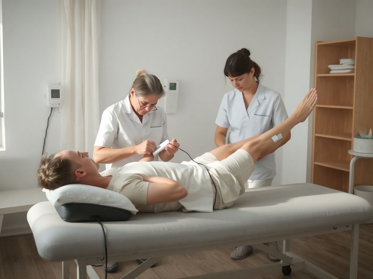 Az EMS hatékonyan támogatja a sérülések gyors és célzott rehabilitációját.