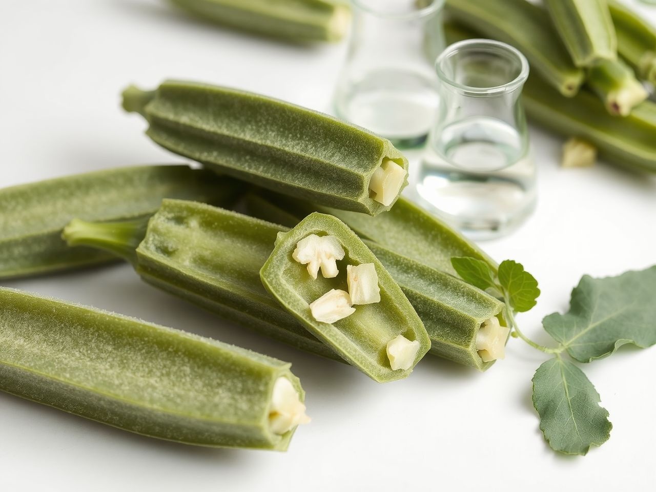Az okra bioaktív vegyületei erős antioxidáns hatással bírnak.