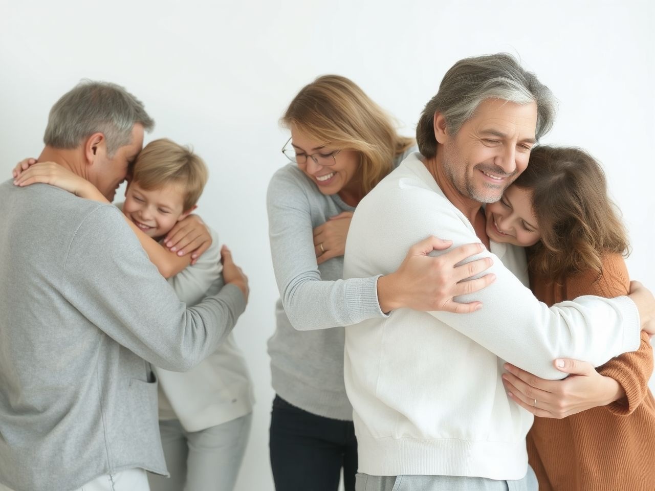 Az ölelés csökkenti a stresszt és erősíti a kötődést.