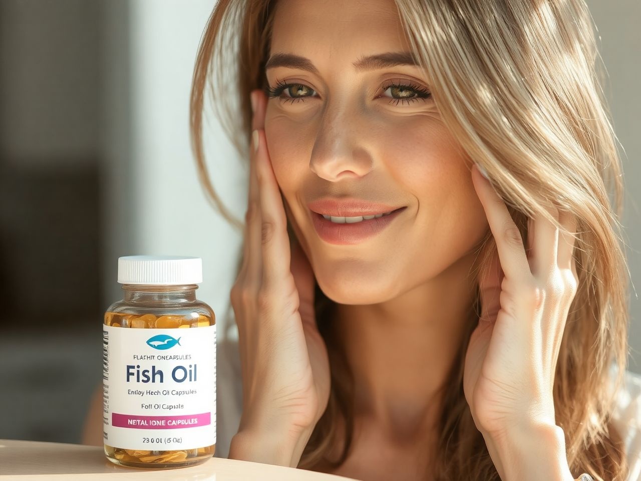 Az Omega-3 támogatja a bőr és haj természetes ragyogását.