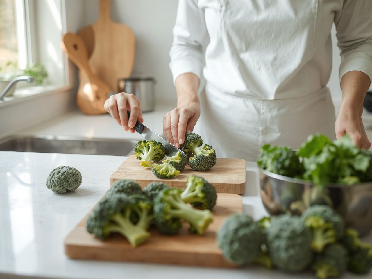A brokkoli gazdag C-vitaminban, könnyen variálható receptekhez.