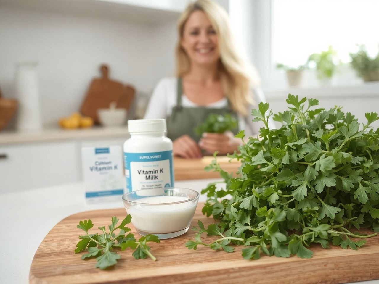 A K-vitamin és kalcium együtt erősítik csontjaink ellenállását.