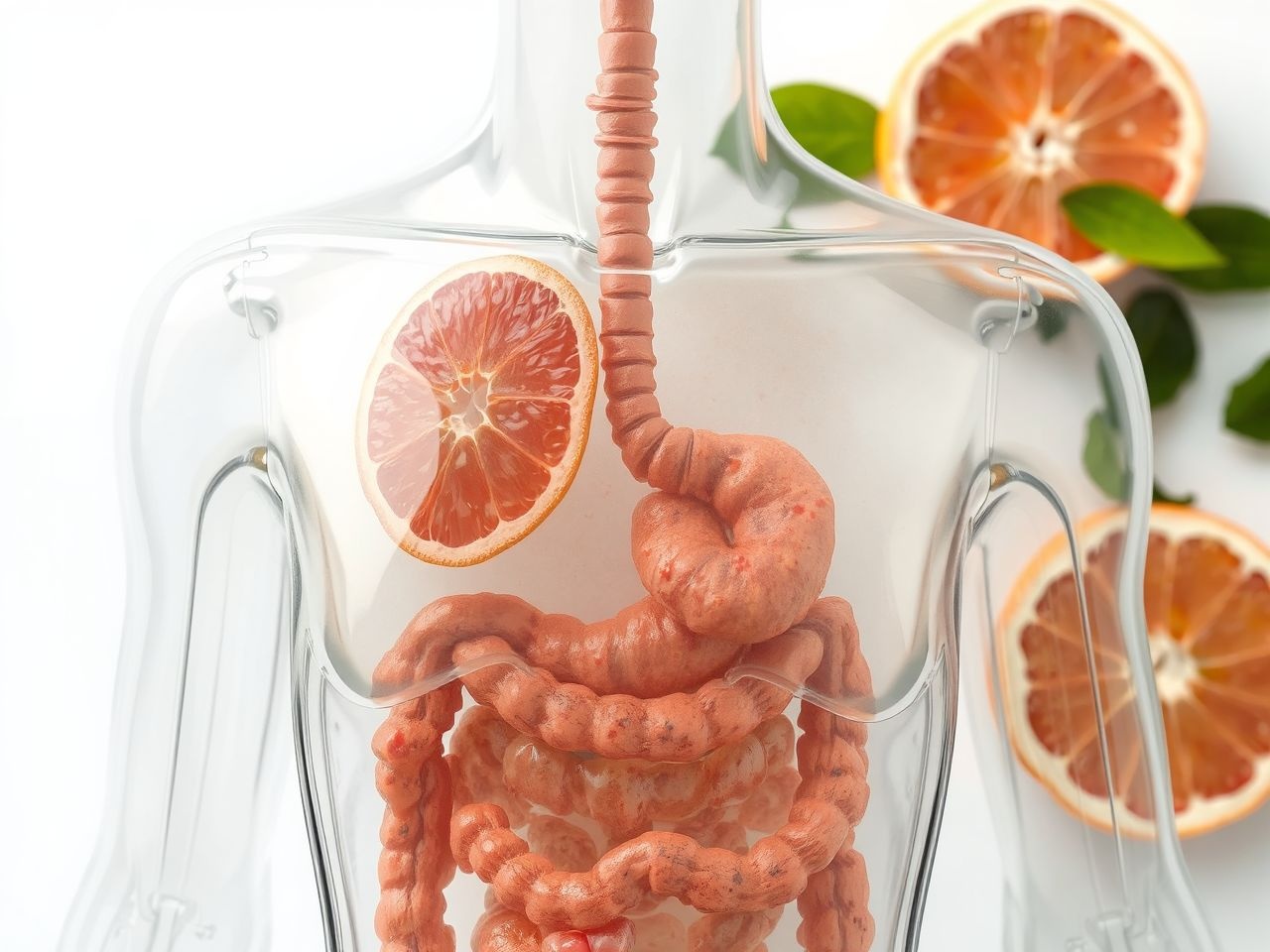 A grapefruit csepp segít helyreállítani a bélflóra egyensúlyt.