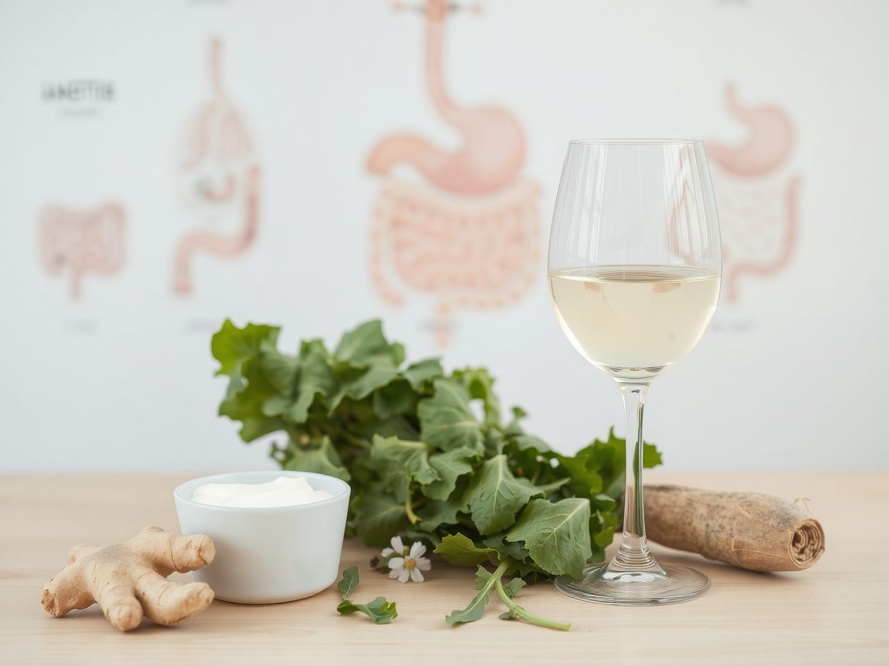 A fehérbor enyhe antioxidánsai támogatják a bélflóra egészségét.