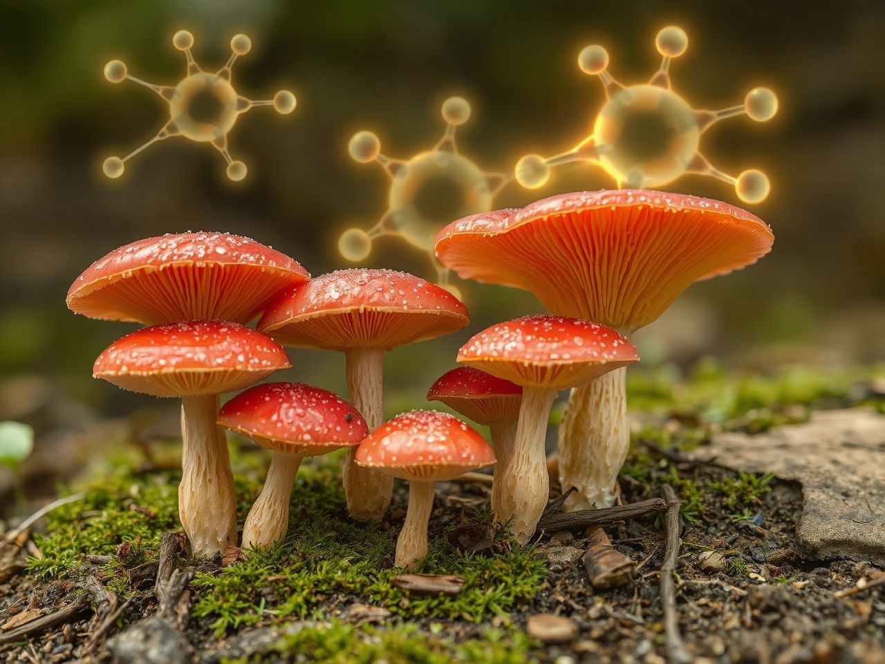 A Cordyceps növeli az ATP-termelést, fokozva az energiát.