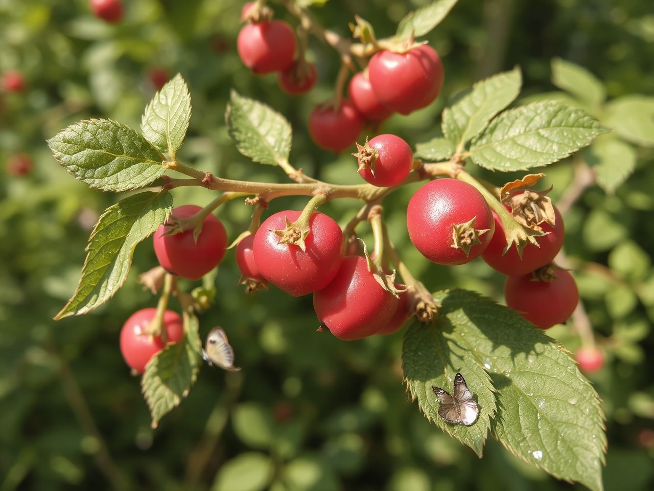 A csipkebogyó fenntartható termesztése támogatja az ökológiai egyensúlyt.