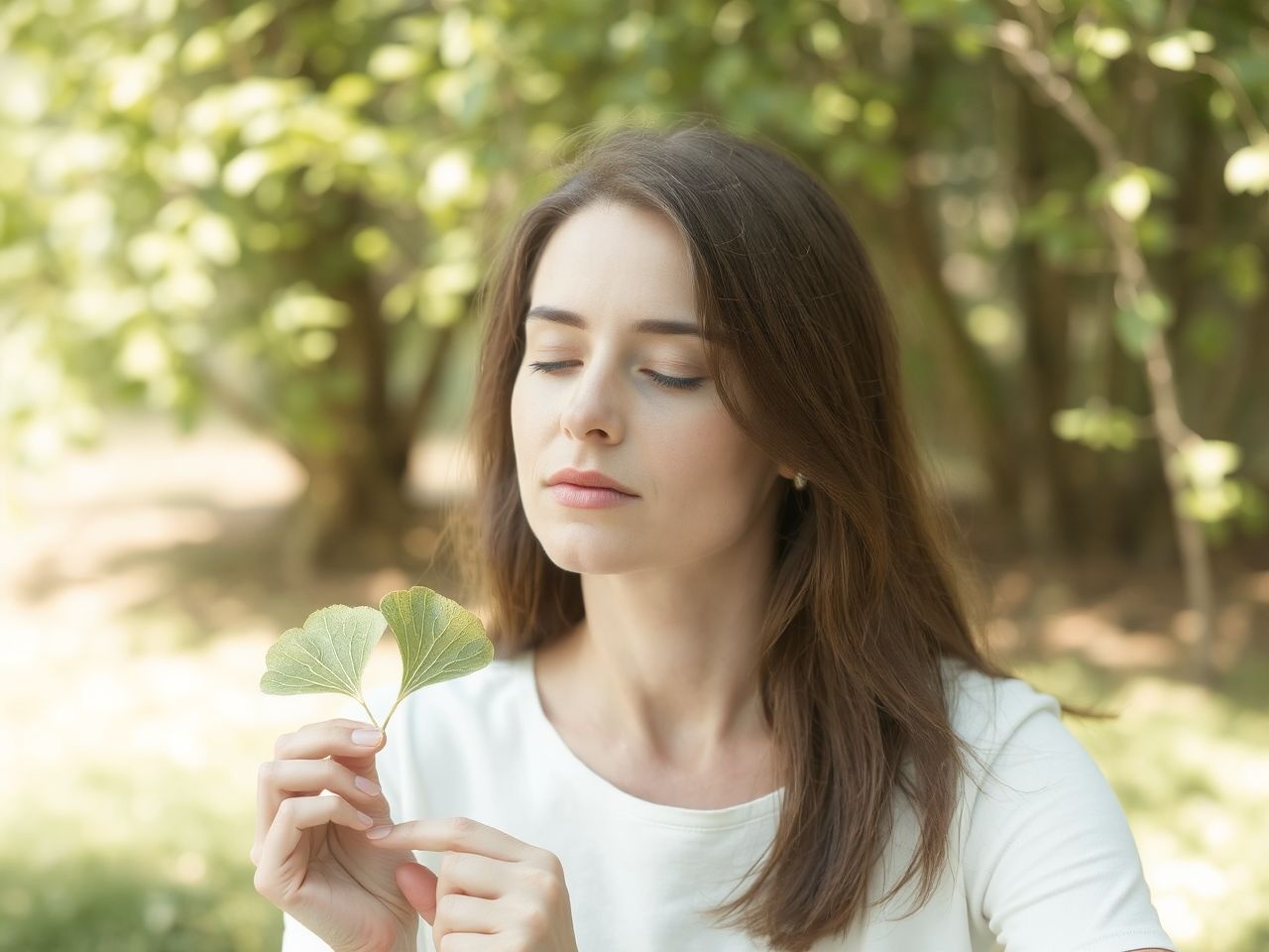 A Ginkgo biloba természetes stresszoldóként javítja a hangulatot.