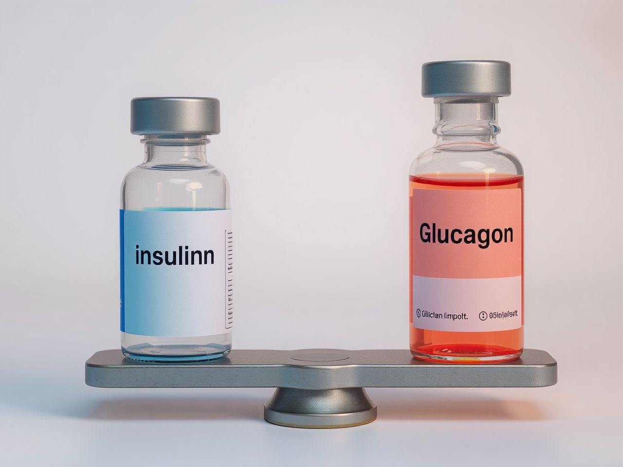 A glukagon serkenti a máj glükóz felszabadítását vércukorszint emelésére.