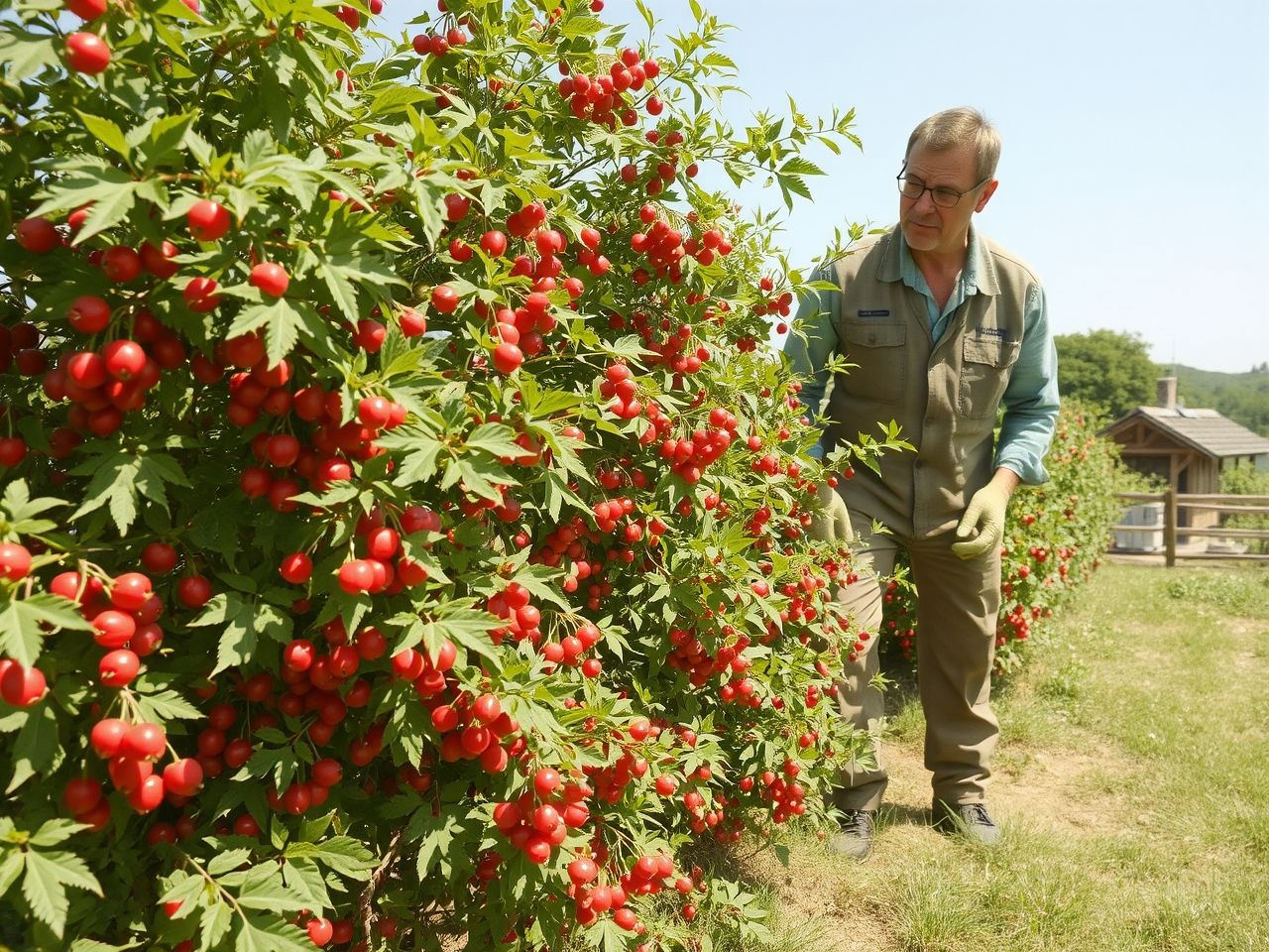 A goji bogyó sikeresen termeszthető magyar kertekben, ellenálló.