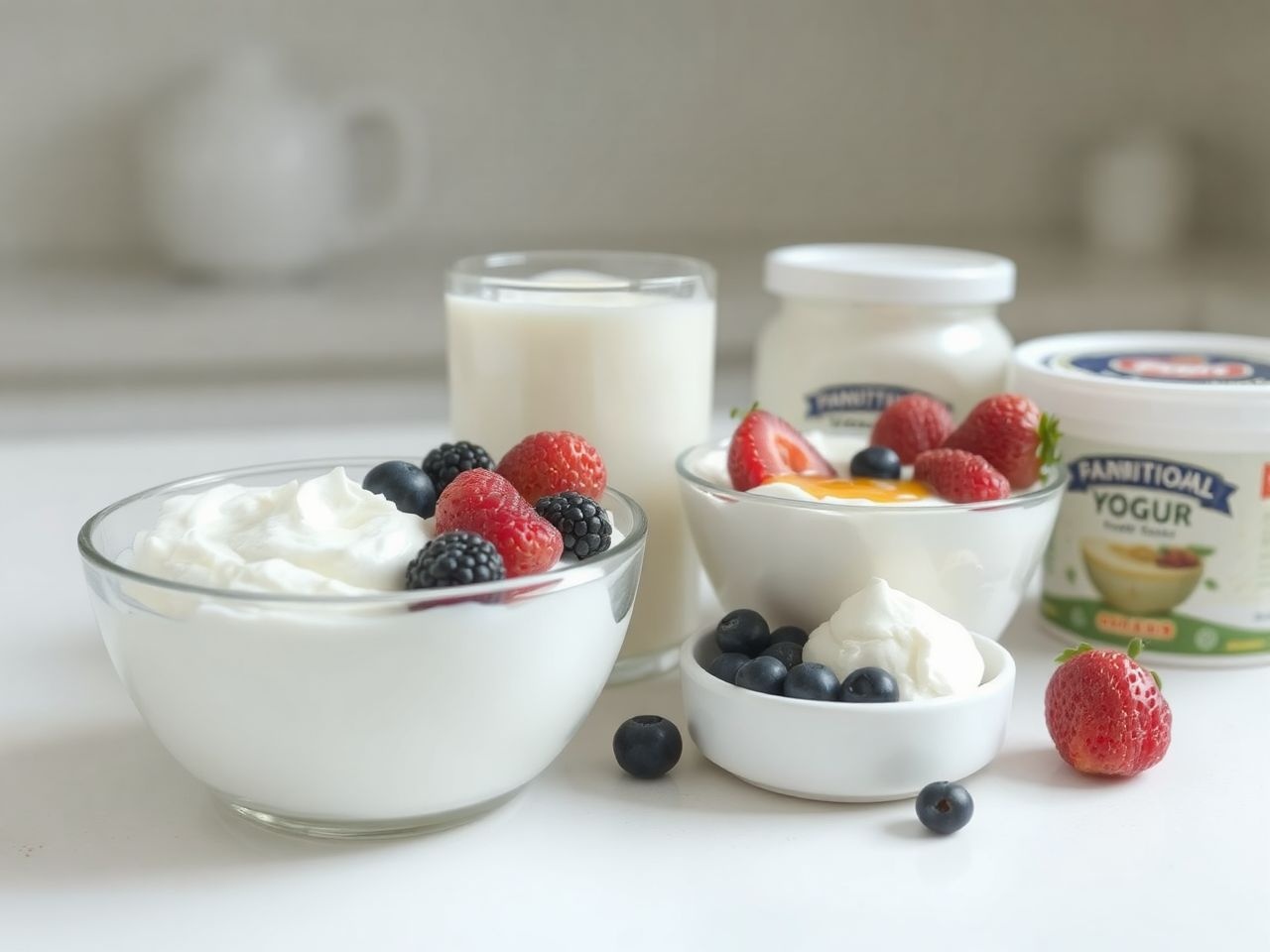 A görög joghurt sűrűbb, több fehérjét tartalmaz, mint más fermentált tejtermékek.