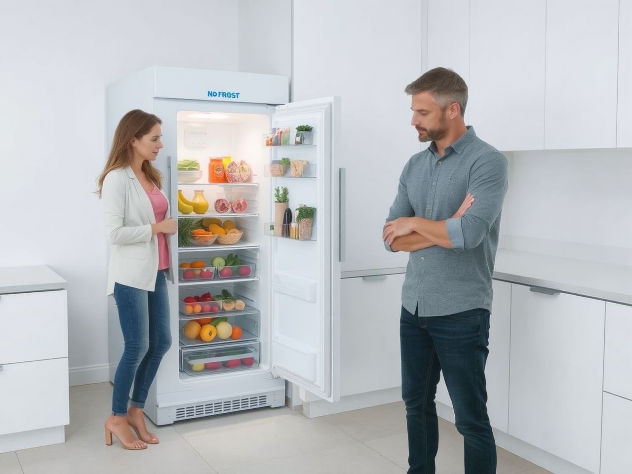 A No Frost technológia megakadályozza a jégképződést hatékonyan.