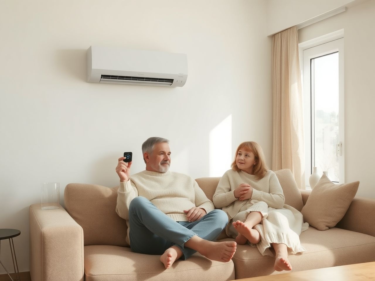 A klímás fűtés energiatakarékos, nem csak hideg napokra való.