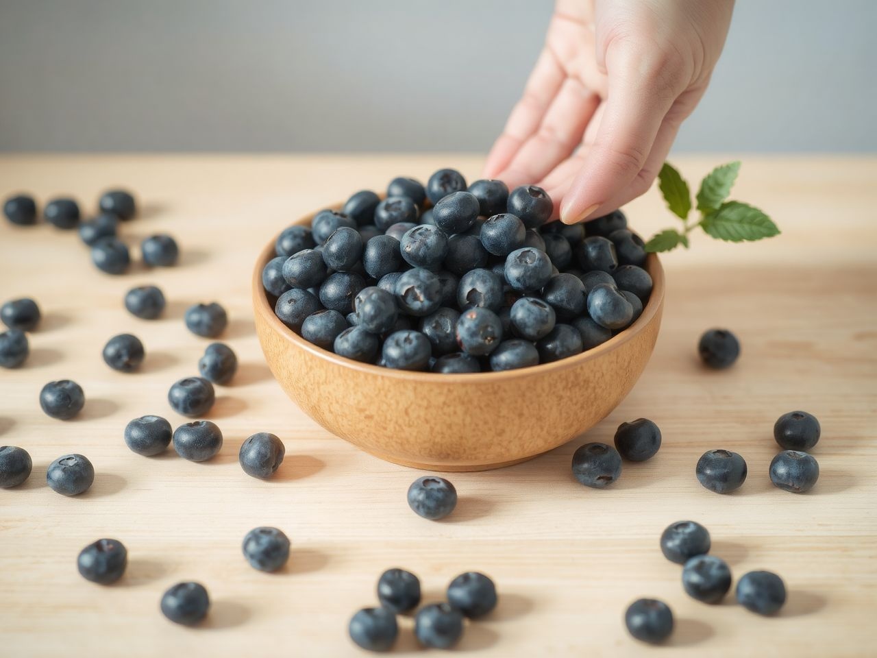 Az áfonya antioxidánsokban gazdag, támogatja az immunrendszert.