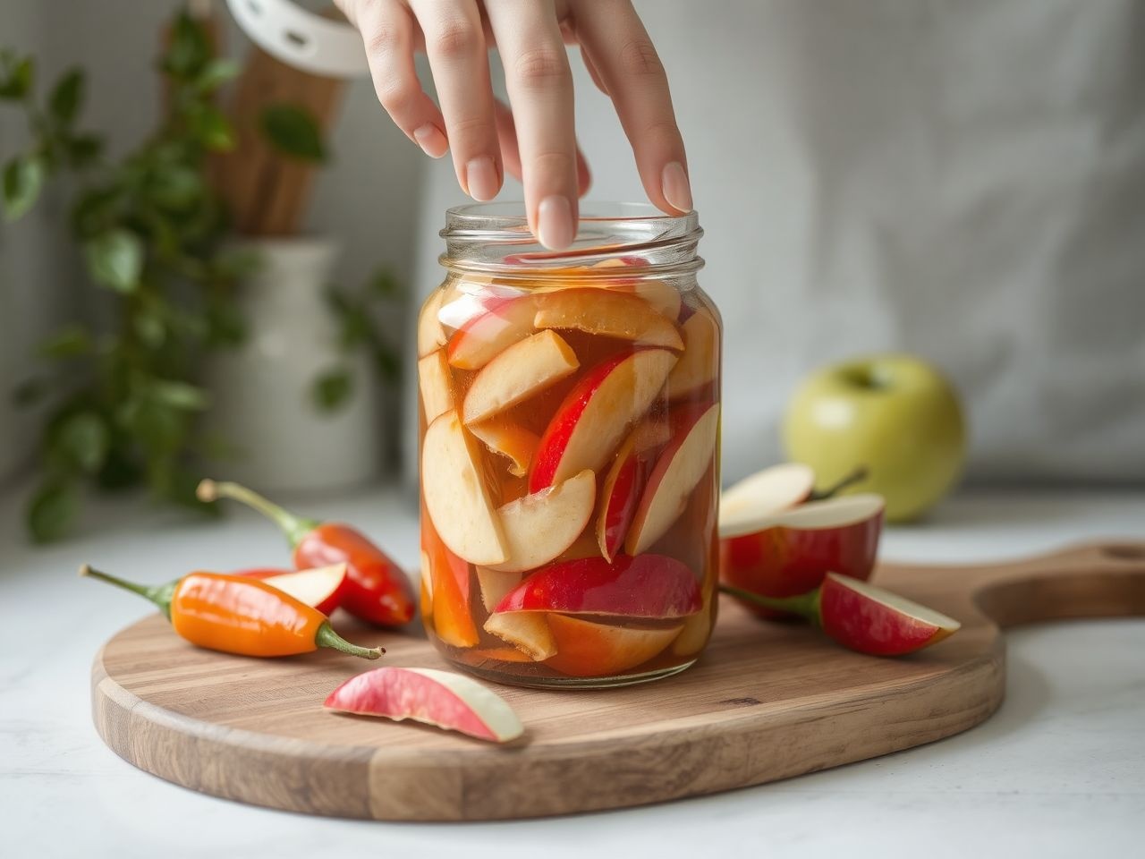 Az ecetes almapaprika emésztést segíti és ízletes téli csemege.