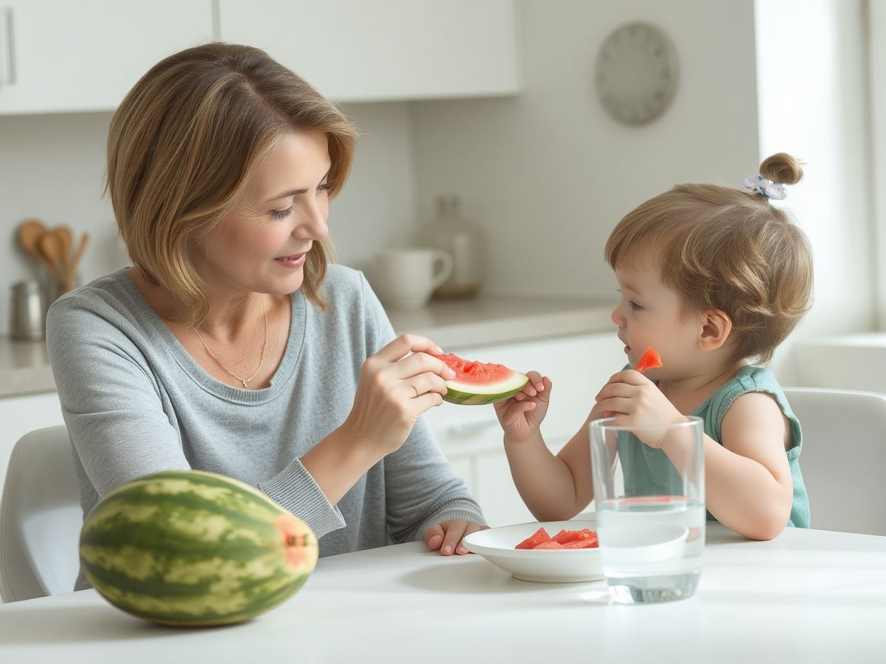 Gyermekeknél a túl sok dinnye hasmenést és görcsöket okozhat.