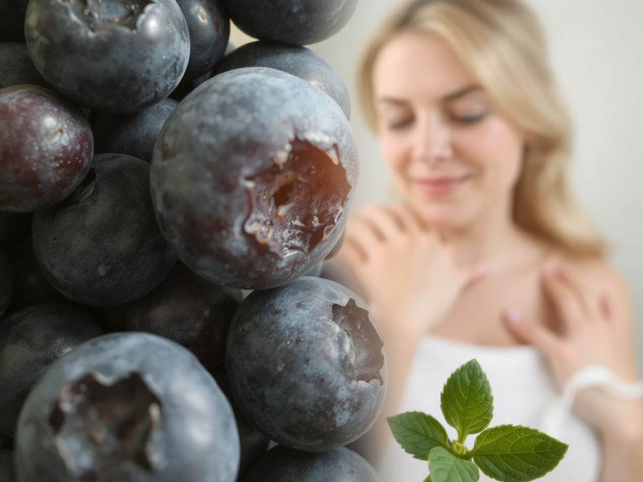 A kék áfonya erős antioxidáns, csökkenti a krónikus gyulladást.