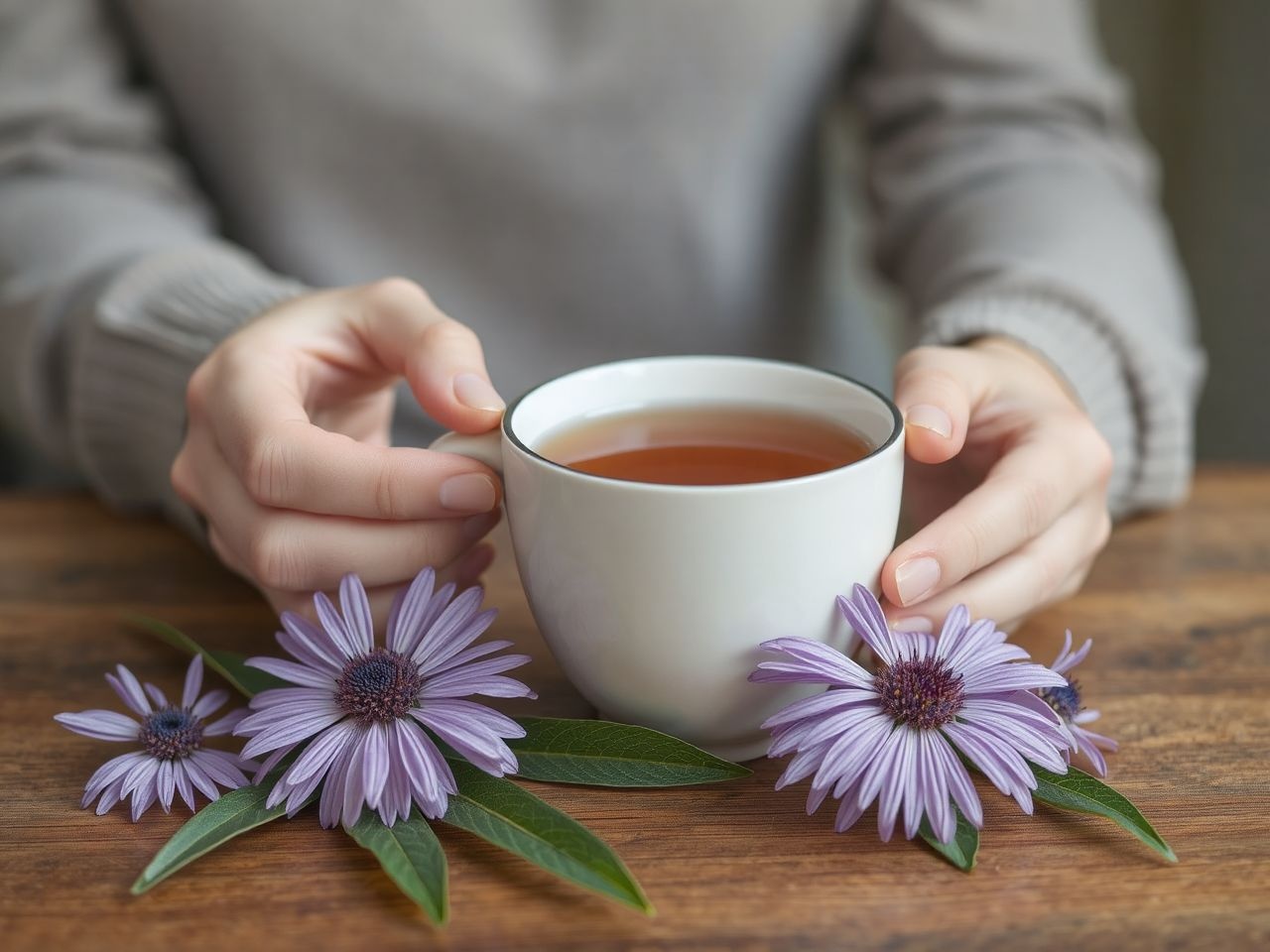 A bíbor kasvirág tea természetes gyulladáscsökkentő és fájdalomcsillapító.