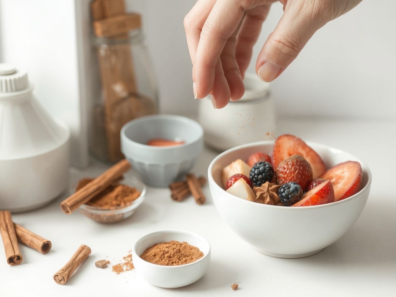 A fahéj teába vagy smoothie-ba keverve könnyen beilleszthető.
