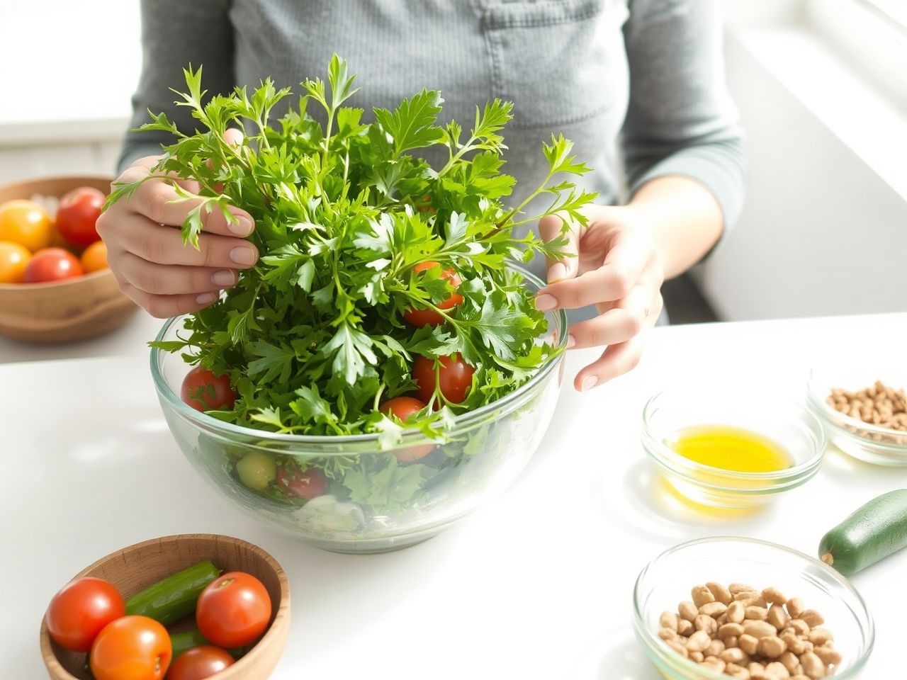 A ruccola gazdag antioxidánsokban, erősíti az immunrendszert.