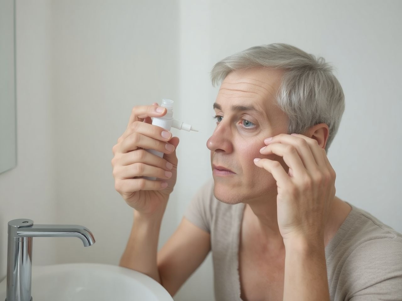 Az orrcseppet tiszta kézzel, lassan és óvatosan alkalmazzuk.